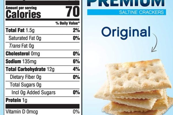 Saltine crackers nutrition facts