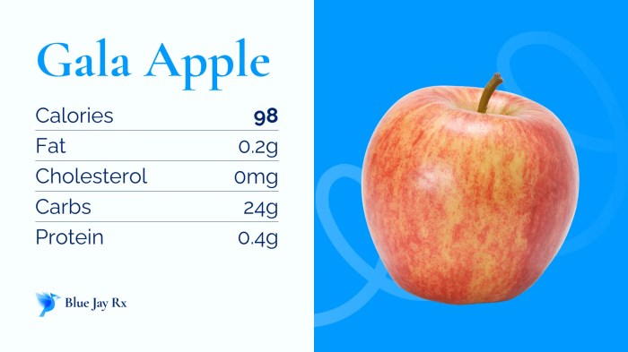 Apple gala nutrition facts